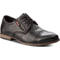 Półbuty SERGIO BARDI - Carpineti SS127307618SN 401. Czarne buty wizytowe męskie marki Sergio Bardi, ze skóry. W wyprzedaży za 139,00 zł.