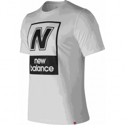 New Balance MT91583WT. Szare koszulki męskie New Balance, m, bez wzorów, z bawełny, klasyczne, z klasycznym kołnierzykiem, bez rękawów. Za 129,99 zł.