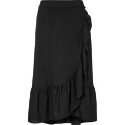 Soyaconcept Spódnica Dilki czarny female czarny M (38). Czarne spódniczki damskie Soyaconcept, s, bez wzorów, z tkaniny, kopertowe. W wyprzedaży za 139,00 zł.