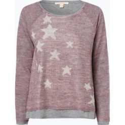Swetry klasyczne damskie: Esprit Casual – Sweter damski z dodatkiem moheru, lila