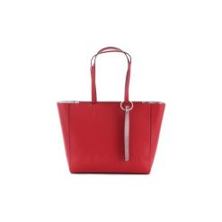 Torby shopper Calvin Klein Jeans K60K60527. Czerwone torby damskie na zakupy Calvin Klein Jeans, bez wzorów, z jeansu, bez dodatków. Za 620,87 zł.