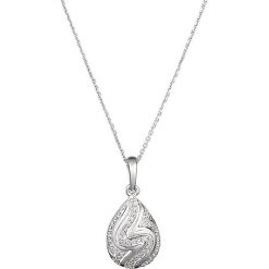 Złoty naszyjnik z diamentową zawieszką. Szare naszyjniki damskie Diamond & Co, z diamentem, złote. W wyprzedaży za 703,95 zł.