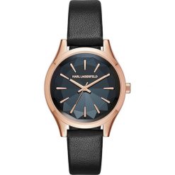 Zegarek KARL LAGERFELD - Janelle KL1625 Black/Rose Gold. Czarne zegarki męskie marki KARL LAGERFELD. W wyprzedaży za 649,00 zł.