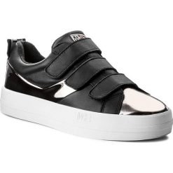Sneakersy NAPAPIJRI - Dahlia 15731151 Black N00. Szare półbuty damskie Napapijri, ze skóry ekologicznej. W wyprzedaży za 259,00 zł.