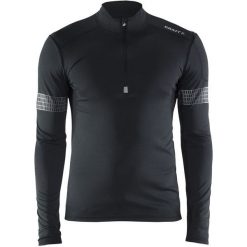 Craft Bluza Męska Brilliant 2.0 Black M. Czarne bluzy męskie termoaktywne Craft, s, bez wzorów, z materiału, bez kaptura, do biegania. W wyprzedaży za 159,00 zł.