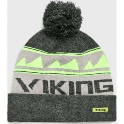 Viking - Czapka Skuta. Brązowe czapki męskie marki Viking, na zimę, bez wzorów, z dzianiny. W wyprzedaży za 29,90 zł.