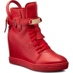 Sneakersy SERGIO BARDI - Manuela FW127293117RO 108. Czerwone sneakersy damskie Sergio Bardi, ze skóry. W wyprzedaży za 249,00 zł.