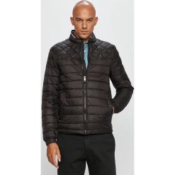 Tommy Hilfiger - Kurtka. Czarne płaszcze męskie TOMMY HILFIGER, s, bez wzorów, z poliesteru, krótkie, bez kaptura. Za 899,90 zł.