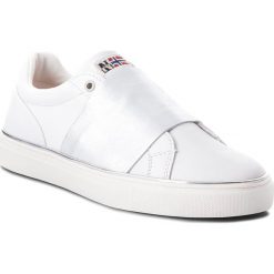 Sneakersy NAPAPIJRI - Alicia 16771586 White N29. Białe półbuty damskie Napapijri, ze skóry. W wyprzedaży za 269,00 zł.