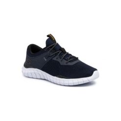 Skechers OVERHAUL 52815NVBK. Niebieskie buty sportowe męskie Skechers, z tworzywa sztucznego, bez zapięcia. Za 239,99 zł.