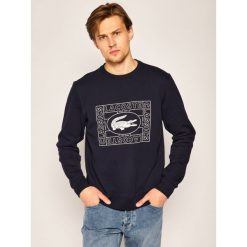 Bluza Lacoste SH8807. Niebieskie bluzy męskie Lacoste, m, bez wzorów, bez kołnierzyka, bez rękawów, bez kaptura. W wyprzedaży za 269,00 zł.