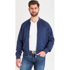 BOMBERKA Emporio Armani. Niebieskie płaszcze męskie Emporio Armani, m, bez wzorów, bez kaptura. Za 1247,20 zł.