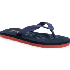 Japonki JACK WOLFSKIN - Eezy K 4038761 Blue/Orange. Niebieskie sandały chłopięce Jack Wolfskin, z tworzywa sztucznego, bez zapięcia. Za 89,00 zł.