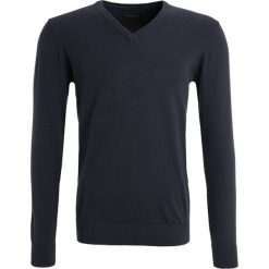 Swetry klasyczne męskie: Casual Friday Sweter navy