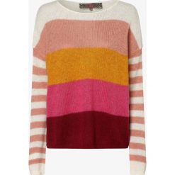 Lieblingsstück - Sweter damski z dodatkiem moheru – ShanayaL, różowy. Różowe swetry damskie Lieblingsstück, w paski, z dzianiny, bez rękawów, bez kaptura. Za 699,95 zł.