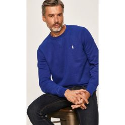 Polo Ralph Lauren - Bluza. Niebieskie bluzy męskie s, z bawełny, z okrągłym kołnierzem. Za 599,90 zł.