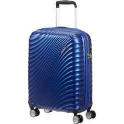 American Tourister Walizka podróżna Jet Glam 55 cm niebieska. Niebieskie walizki z materiału, sportowe. W wyprzedaży za 439,00 zł.