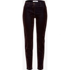 Spodnie "Spice" - Skinny fit - w kolorze granatowym. Pomarańczowe spodnie damskie BRAX. W wyprzedaży za 225,95 zł.