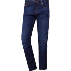Emporio Armani Jeansy Slim Fit denim blu. Szare jeansy męskie relaxed fit marki Emporio Armani, l, z bawełny, z kapturem. Za 639,00 zł.
