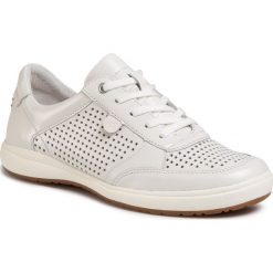 Sneakersy JOSEF SEIBEL - Caren 24 67724 133 000 Weiss. Białe półbuty damskie Josef Seibel, ze skóry. W wyprzedaży za 279,00 zł.
