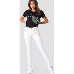 Spodnie damskie: MANGO Jeansy skinny Nicole - Pink