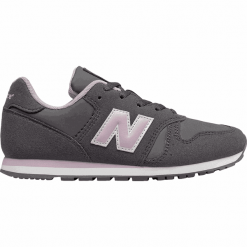 New Balance tenisówki dziewczęce YC373CE 32 szare. Szare trampki dziewczęce New Balance, bez wzorów, bez zapięcia. Za 229,00 zł.