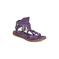 Sandały Airstep / A.S.98 RAMOS. Fioletowe sandały damskie marki Airstep / A.S.98, bez wzorów, bez obcasa, bez zapięcia. Za 639,00 zł.