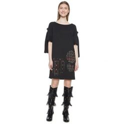Desigual Kamizelka Alma Negro 18Wwvk83 Sukienka Damska 2000 (Rozmiar Xl). Czarne kamizelki damskie marki Desigual, xl. W wyprzedaży za 278,00 zł.