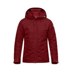Fjällräven Skogsö Padded Jacket, Dąb czerwony | 345 | Z. Czerwone kurtki damskie Fjällräven, na zimę, bez wzorów, z syntetyku. W wyprzedaży za 1512,68 zł.
