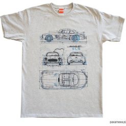 Bluzki asymetryczne: Koszulka MERCEDES GULLWING
