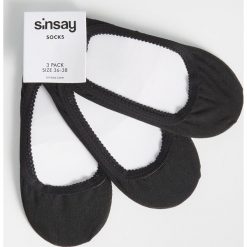 Balerinki - Czarny. Czarne baleriny damskie marki Sinsay. Za 9,99 zł.