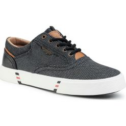 Tenisówki WRANGLER - Monument Board WM01001A Black/Japan 700. Niebieskie półbuty męskie Wrangler, bez wzorów, z gumy, eleganckie, bez zapięcia. Za 249,00 zł.