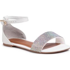 Sandały BIBI - Little Me 1104034 White. Białe sandały dziewczęce Bibi, ze skóry ekologicznej, bez zapięcia. Za 179,00 zł.
