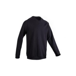Bluza Gym & Pilates 500 męska. Niebieskie bluzy męskie DOMYOS, xl, bez wzorów, z elastanu, bez kołnierzyka, bez rękawów, bez kaptura. Za 44,99 zł.