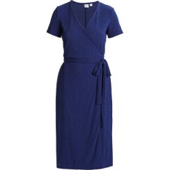 Sukienki dzianinowe: GAP WRAP MIDI Sukienka dzianinowa deep cobalt