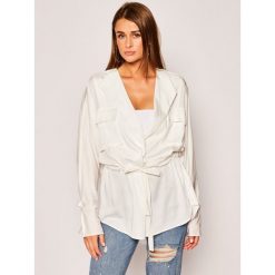 Kardigan Silvian Heach Spring PGP20260GC. Białe swetry damskie Silvian Heach, xs, bez wzorów, z elastanu, bez rękawów, bez kaptura. Za 449,00 zł.