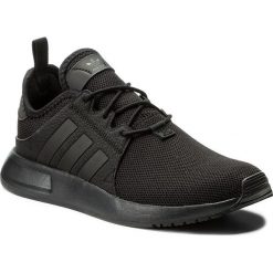 Buty adidas - X_Plr BY9260 Cblack/Trgrme/Cblack. Czarne półbuty damskie Adidas, bez wzorów, ze skóry ekologicznej, bez obcasa, na płaskiej podeszwie, na sznurówki. Za 379,00 zł.