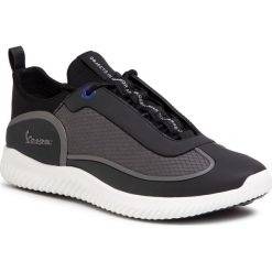 Sneakersy VESPA - Spark V00076-607-98 Nearly Black. Czarne sneakersy męskie Vespa, bez zapięcia. Za 499,00 zł.