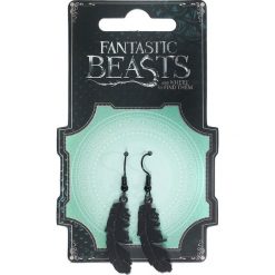 Fantastic Beasts Feder Kolczyki czarny. Czarne kolczyki damskie Fantastic Beasts. Za 42,90 zł.
