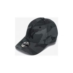 New Era New York Yankees Essential Camo Czapka z daszkiem Czarny Szary. Szare czapki męskie New Era, z haftami, z bawełny. Za 102,95 zł.