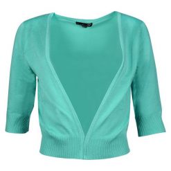 Smashed Lemon Ladies Cardigan Turquoise 18207/10 (Rozmiar M). Zielone swetry damskie marki Smashed Lemon, m, bez wzorów, bez rękawów, bez kaptura. W wyprzedaży za 134,00 zł.