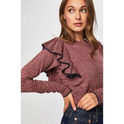 Pepe Jeans - Sweter. Swetry damskie Pepe Jeans, s, bez wzorów, z bawełny, bez rękawów, bez kaptura. Za 299,90 zł.
