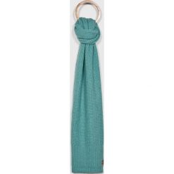 Pepe Jeans - Szalik Eleanor. Niebieskie szaliki damskie marki Pepe Jeans, z wełny. W wyprzedaży za 99,90 zł.