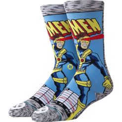 Stance Cyclops Comic Skarpetki Niebieski. Niebieskie skarpetki męskie Stance, z elastanu. Za 94,95 zł.
