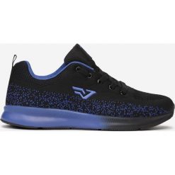 Czarno-Niebieskie Buty Sportowe Iadise. Czarne buty sportowe męskie Born2be, bez zapięcia. Za 109,99 zł.