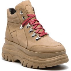 Sneakersy EVA MINGE - Asegur 4A 18PM1372669EF 604. Pomarańczowe sneakersy damskie Eva Minge, ze skóry. W wyprzedaży za 259,00 zł.