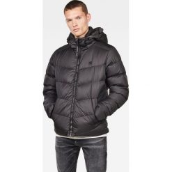 G-Star Raw - Kurtka puchowa. Czarne płaszcze męskie G-Star RAW, s, bez wzorów, z elastanu, retro, krótkie, z kapturem. Za 929,90 zł.