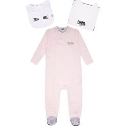 KARL LAGERFELD BABY SCHLAFANZUG + LAETZCHEN SET Piżama hellrose. Czerwone bielizna dziewczęca KARL LAGERFELD, z bawełny. Za 359,00 zł.