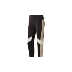 Legginsy i Rajstopy Reebok Sport Legginsy capri Lux Color Block. Czarne rajstopy damskie marki Reebok Sport, s, bez wzorów. Za 249,00 zł.