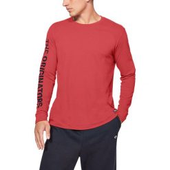 Under Armour Originators Of Performance Koszulka Czerwony. Czerwone podkoszulki męskie m, z nadrukiem, z bawełny. Za 137,95 zł.